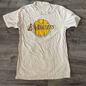 Vintage lakers crème shirt